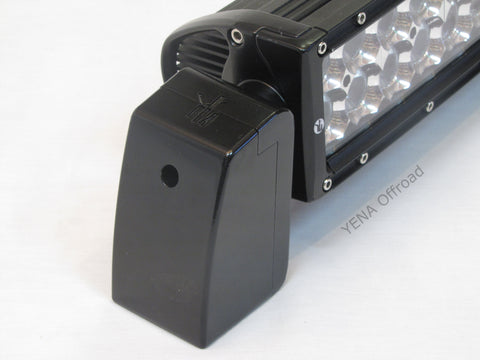 Yena Offroad Anti theft LED light bar bracket mounted to light bar